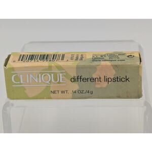 💜Clinique Different Lipstick Terra Coral – Vintage NWT Made in Belgium
